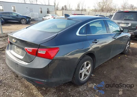 2018 Chevrolet Malibu 1Ls из США, поврежденный, VIN 1G1ZB5ST2JF119178